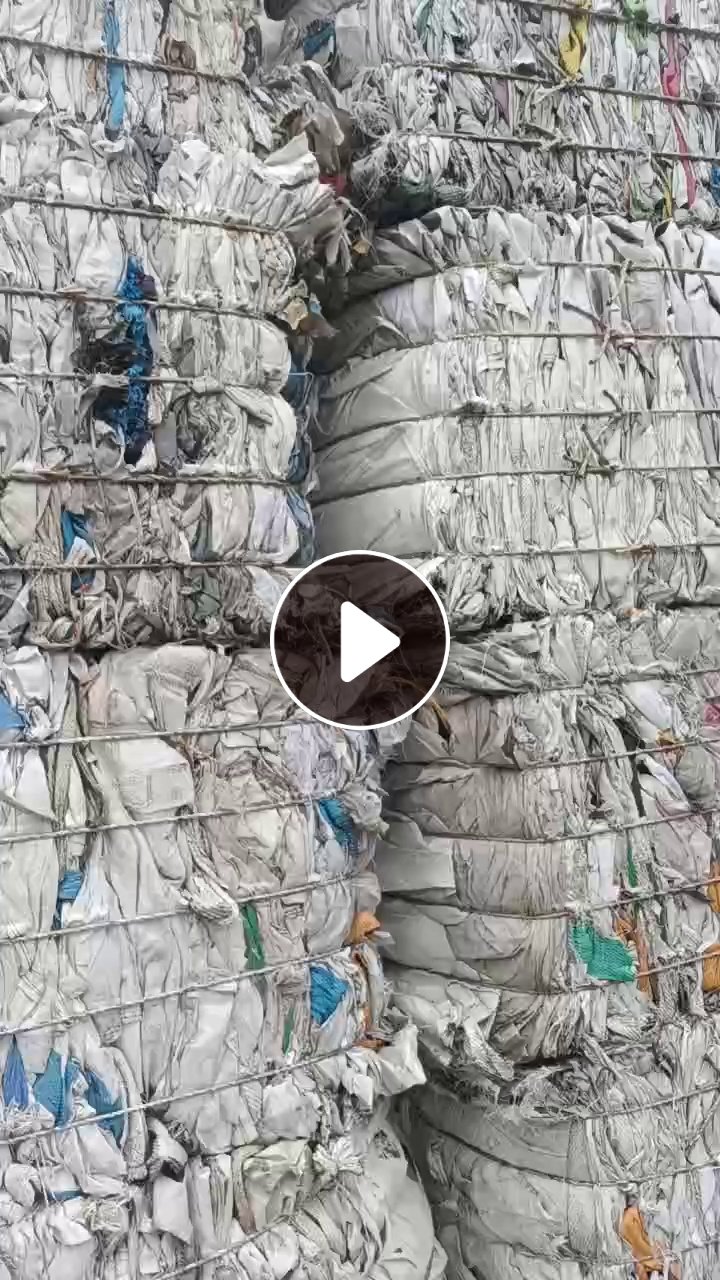 长期出售杂色编织袋废料，干造水洗混一起