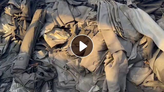 长期出售黑色涤纶布，可以直接上机，造粒