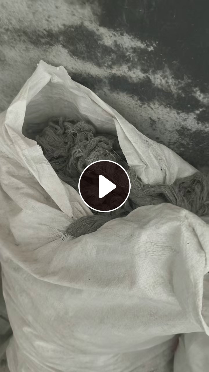 长期出售杂色水洗废纱，涤棉废纱，含化纤4.34，含水12-13
