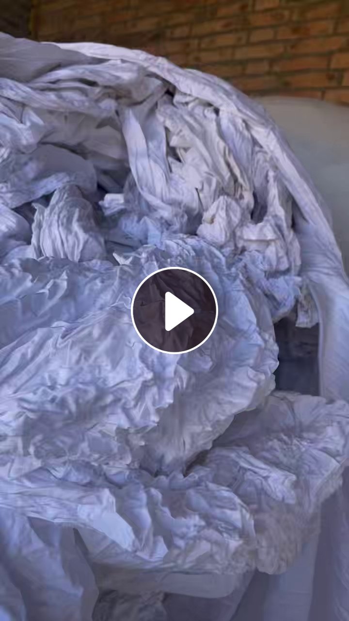 长期出售报废的纯棉酒店布草，床单被罩等，月供几十吨，货在河北保定