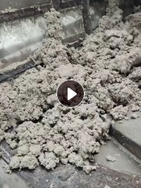 出售牛皮纸塑袋分离出来的牛皮纸浆，含水70%