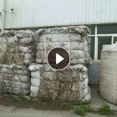 出售氨纶脱水丝挑下来的垃圾料，黑料，现货30多吨，货在河南信阳