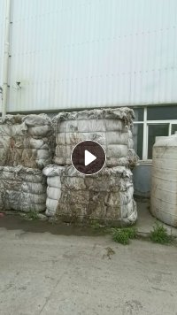 出售氨纶脱水丝挑下来的垃圾料，黑料，现货30多吨，货在河南信阳
