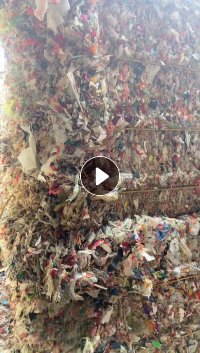 长期出售造纸厂纸渣废料，有水洗，可直接造粒用，每月600吨