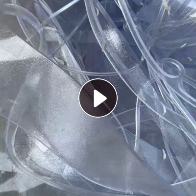 出售透明PVC软玻璃边料，现货十三吨左右