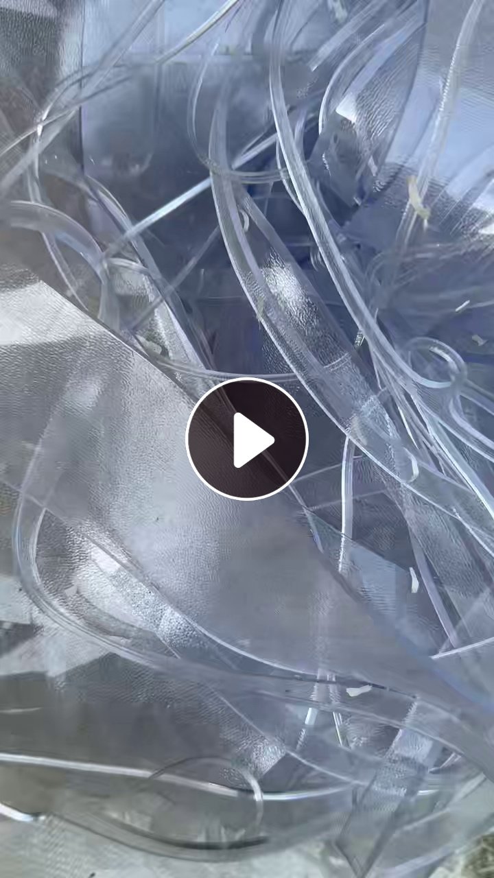 出售透明PVC软玻璃边料，现货十三吨左右