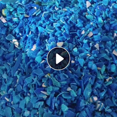 出售大蓝桶破碎料，现货12吨