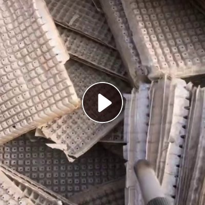 出售中性PVC秧盘破碎料，每天5吨，现货二三十吨
