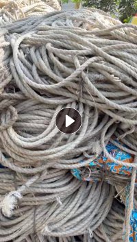 长期出售废旧丙纶缆绳，丙纶绳子，货在海南东方