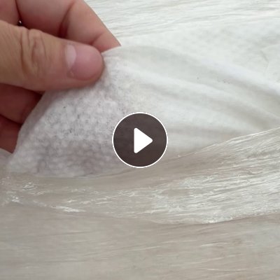 出售洗脸巾厂下来的全黏胶，水刺无纺布200门幅，70克，现货3.5吨