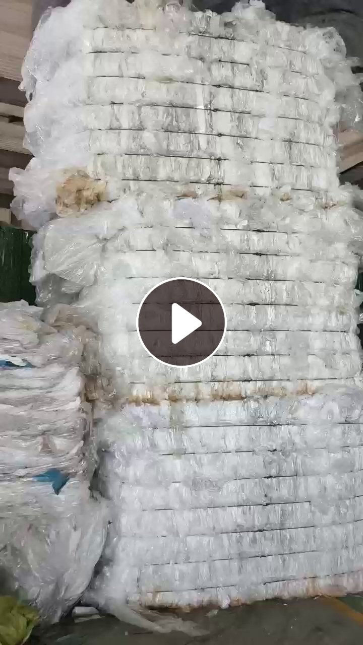 长期出售干做一级料，缠绕膜占比80%-90%，无胶带，无标签，可直接上机。现货5吨多，月供70吨