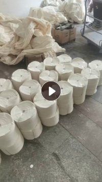 厂家长期出售本白纯棉梭织布，做抛光布轮下来的，可以开花用，货在福建泉州