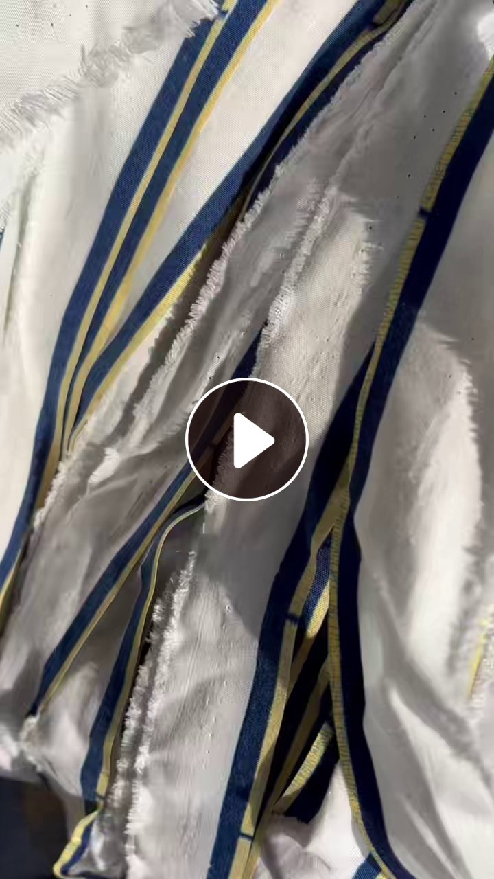 长期出售涤纶布条，涤纶废布，可做打绳用，三四公分宽的，有含浆，现货50吨