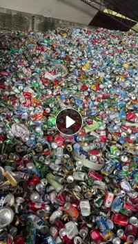 出售铝易拉罐压块，每月一两挂车