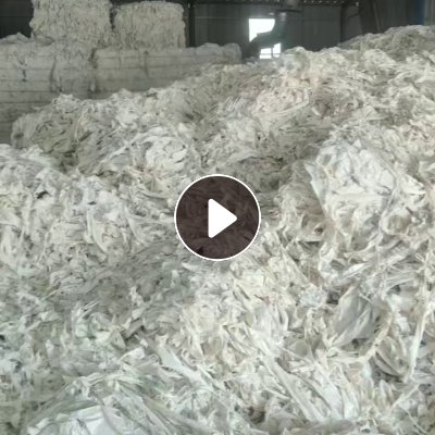 长期出售漂白涤棉牛仔废布，漂白碎布，含棉60-70%左右，现货200吨，在河南商丘