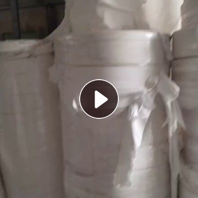 出售pp木浆无纺布，木浆无纺布卷材，无纺布盘料，pp含量55-60的，现货十吨，货在浙江杭州