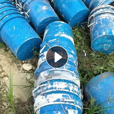 长期出售涂料桶压块