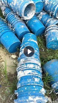 长期出售涂料桶压块