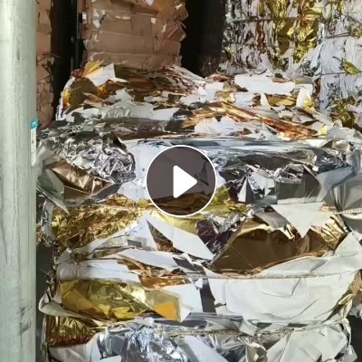 出售香烟内衬纸，金银色混打，现货30吨