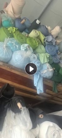 出售服装库存布，螺纹布，2*2罗口布，涤棉布，门幅1.35克重200-300，现货有100多吨