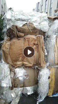 长期出售烟厂PET膜废料，PET镀铝膜和PET白膜混打，每月50-60吨
