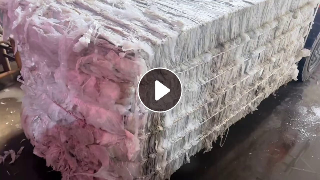 出售水洗缠绕膜废料