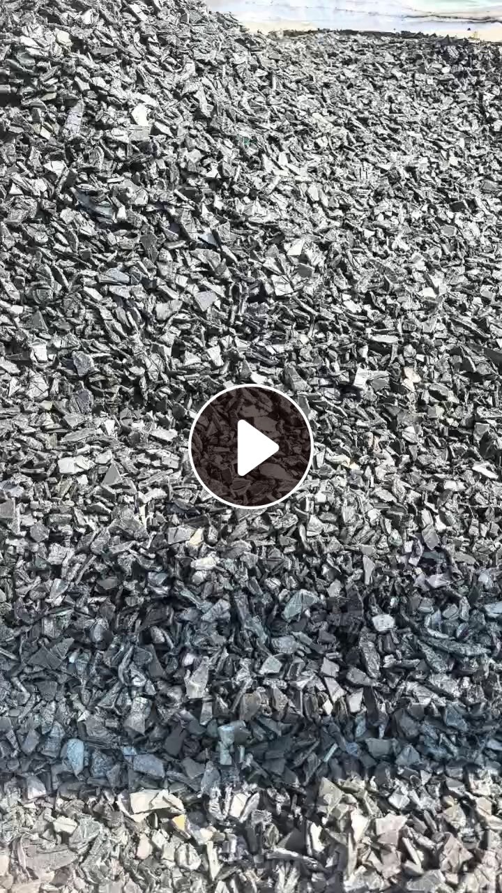 出售黑色pp托盘破碎料，干破全漂，现货够车，长期有货