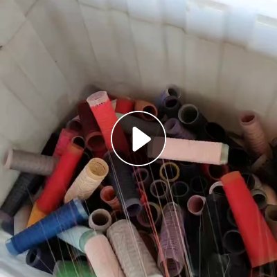 长期出售缝纫线拆下来的废线，涤纶废纱，纯棉废纱都有，统货出，货在江西九江