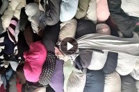 长期出售涤棉针织擦机布，厚的，杂色的，现货30多吨