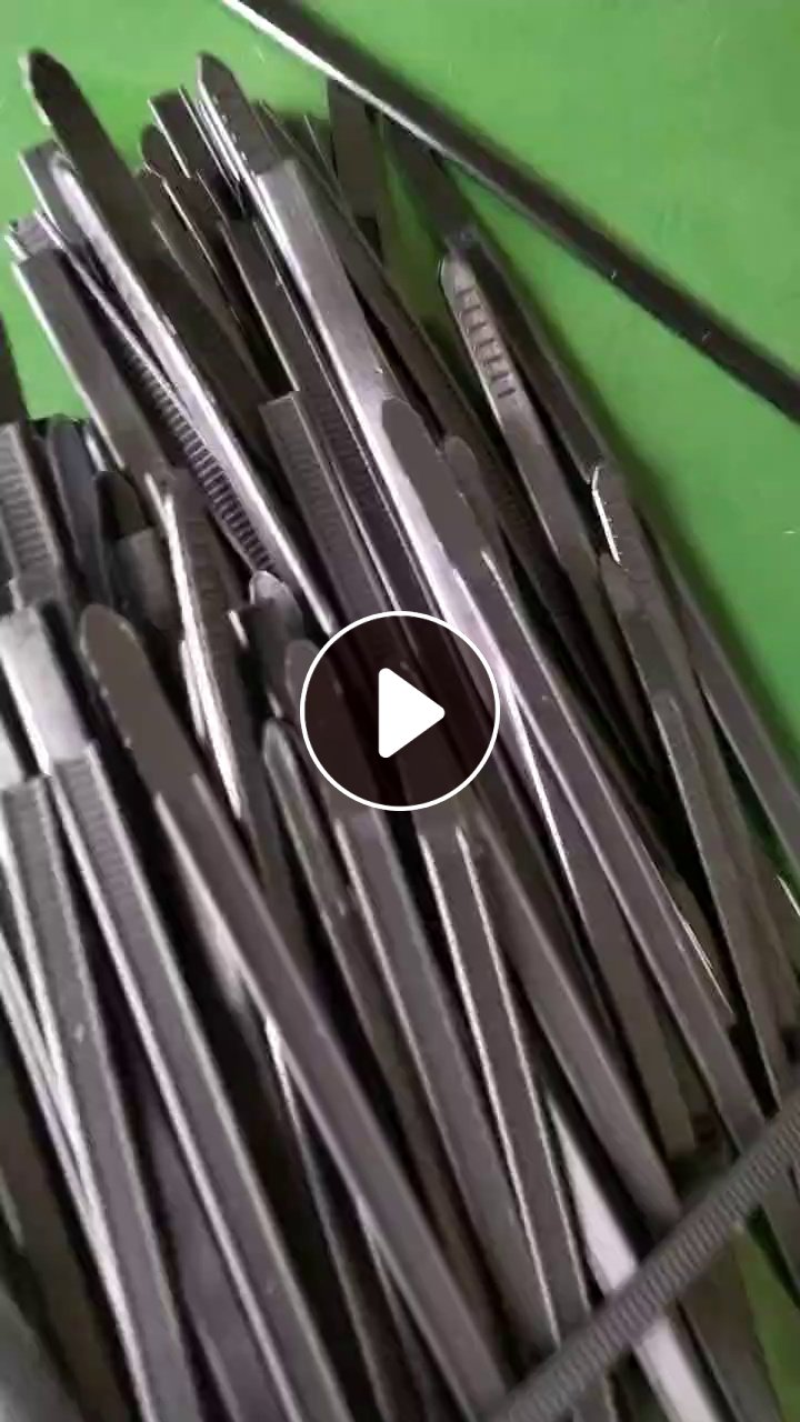 出售尼龙扎带毛料，汽车线速扎带头