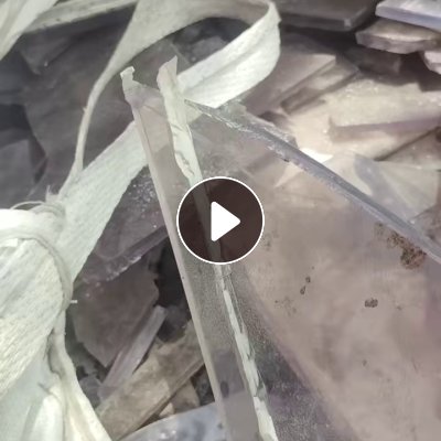 出售透明PVC板材废料，现货二十几吨
