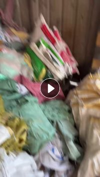 出售干造编织袋废料 ，装饲料下来的，每个月80吨