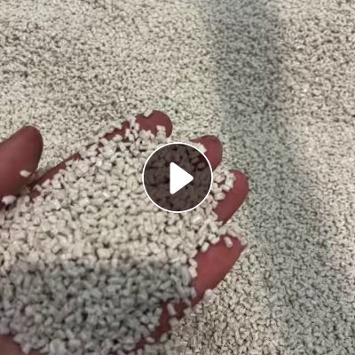 出售灰白PET颗粒，可拉丝和压板