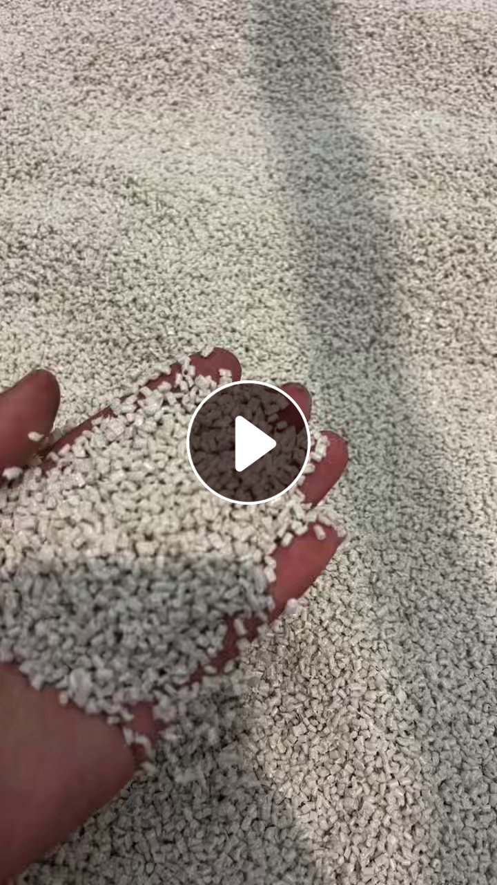 出售灰白PET颗粒，可拉丝和压板