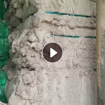长期出售气流纺下来的纯棉鱼籽棉，鱼籽棉下脚料，纺21支下来的，货在山东德州