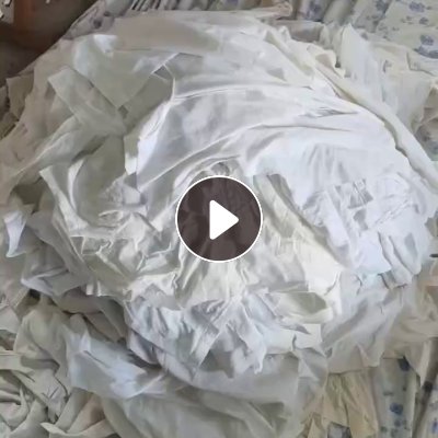 长期出售白色纯棉边角料，剪好的白棉，在河北保定