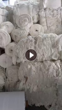 长期出售涤纶木浆无纺布，切下来的边角料，现货10多吨，货在浙江温州