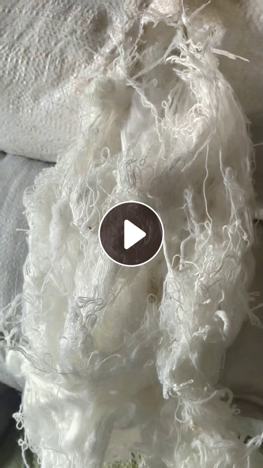 长期出售纺纱厂粗支大化回丝，大化废丝，大化布边纱，现货20吨，在河北石家庄