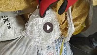 出售玻璃厂下来的聚酯废纱，聚酯白线，现货十五吨，货在福建福州