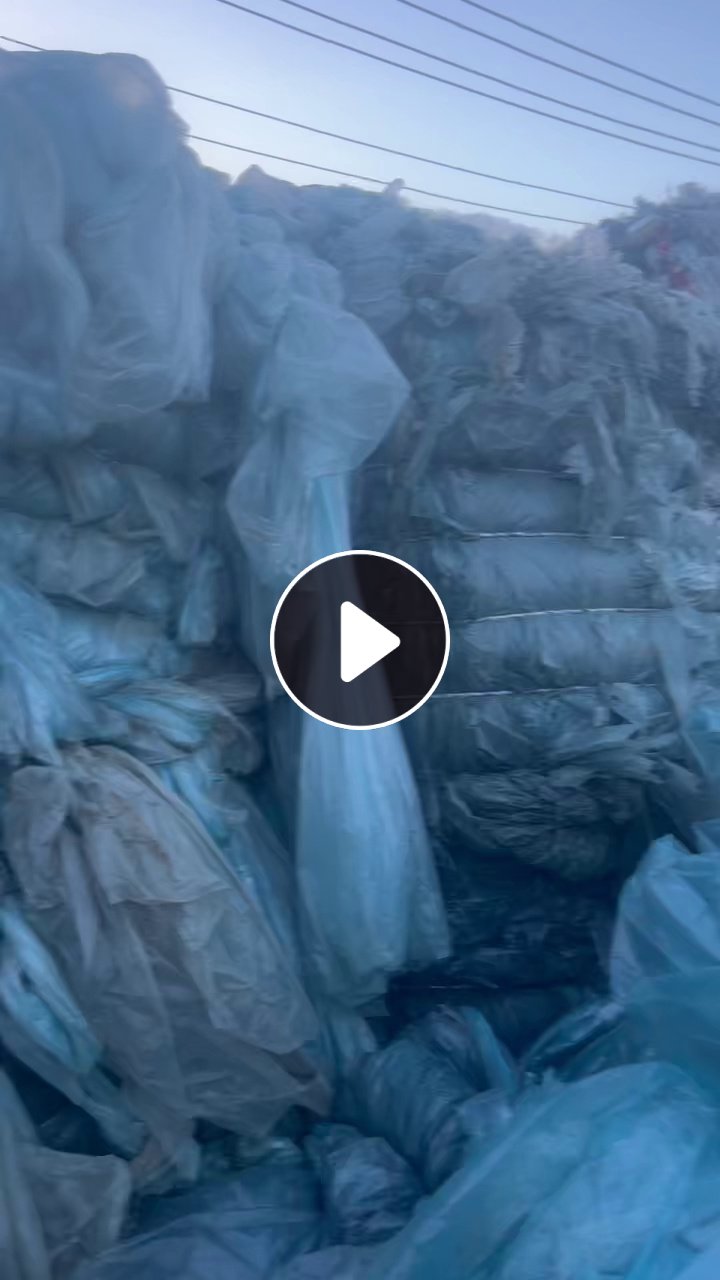 长期出售PE大棚膜废料，现货一挂车