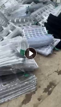 厂家出售透明PET吸塑盒边料，厚片