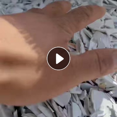 长期出售高品质一级国标白塑钢破碎料，无黑点，含塑量高