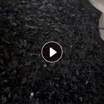 出售黑色PET吸塑盒粉碎料，现货300吨