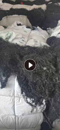 长期出售黑色涤纶废丝，涤纶干丝，可以造粒用，现货有15吨左右，货在广东汕头