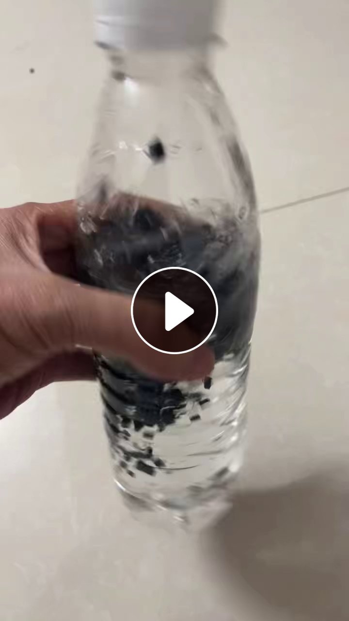 长期出售洗水黑PE颗粒，过80目网，现货够车