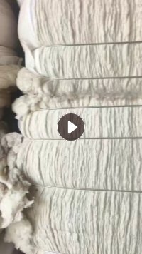 长期出售涤棉开花棉，车肚破籽扫地花开出来的，可以纺纱纺粗支纱用，每个月100吨左右，货在河北邢台