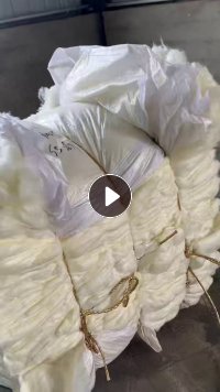 长期出售腈纶废丝开的开花棉，开松棉，化纤棉，现货一百吨，在江苏宿迁