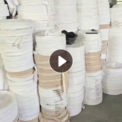 现货处理一批白色涤棉无纺布盘料，都是5公分的，现货20吨左右，货在江苏宿迁