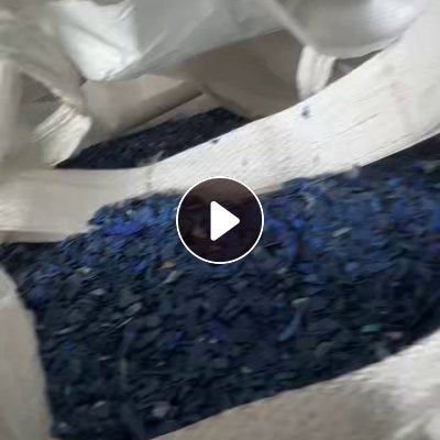 出售ps电影盘蓝色HIPS破碎料，现货20几吨