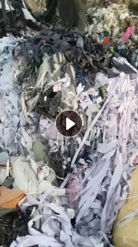 长期出售碎布废布废纺料，服装厂下来的，每个月有大几十吨，货在新疆博尔塔拉